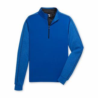 Men's Footjoy Golf Mid Layer Blue/Black NZ-206074